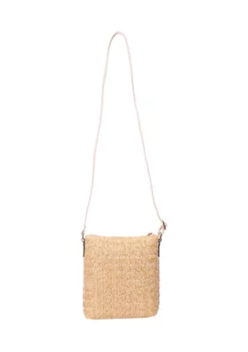 Straw Crossbody Bag