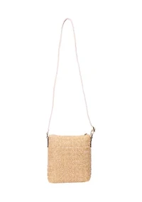 Straw Crossbody Bag