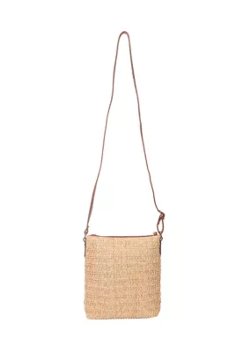 Straw Crossbody Bag