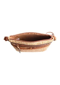 Straw Crossbody Bag