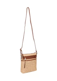 Straw Crossbody Bag