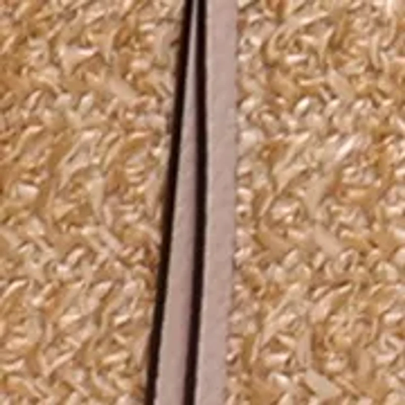 Straw Crossbody Bag with Guitar Strap
