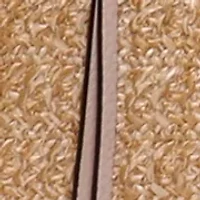 Straw Crossbody Bag with Guitar Strap