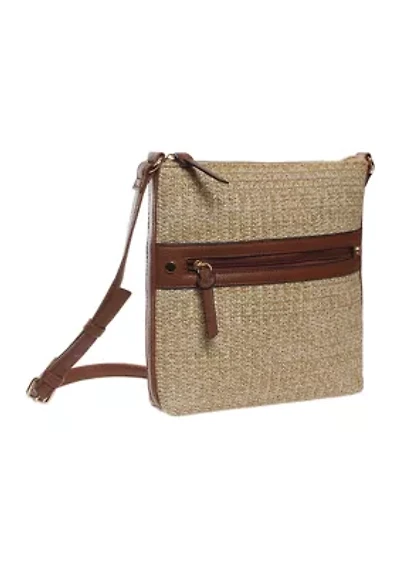 Straw crossbody
