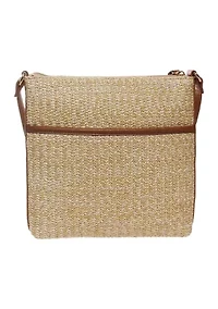 Straw crossbody
