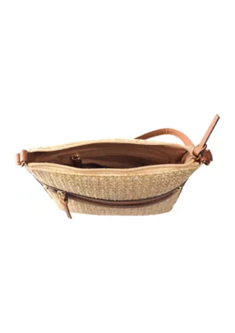Straw crossbody