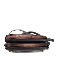 Triple Compartment Crossbody