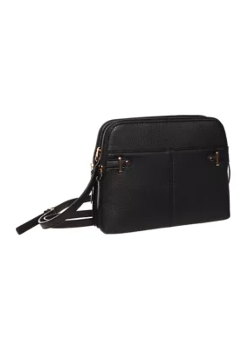Triple Compartment Crossbody