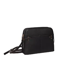 Triple Compartment Crossbody