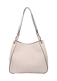 Pebble Triple Compartment Shoulder Bag