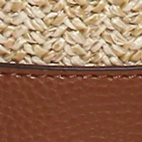 Straw Bucket Crossbody