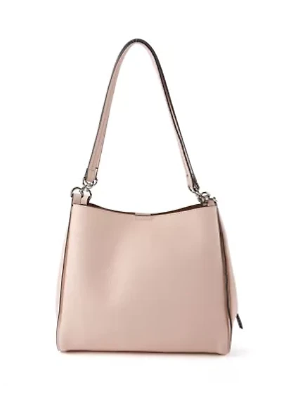 Pebble Shoulder Bag with Small Pouch