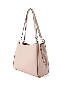 Pebble Shoulder Bag with Small Pouch