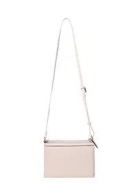 Pebble Double Zip Crossbody Bag