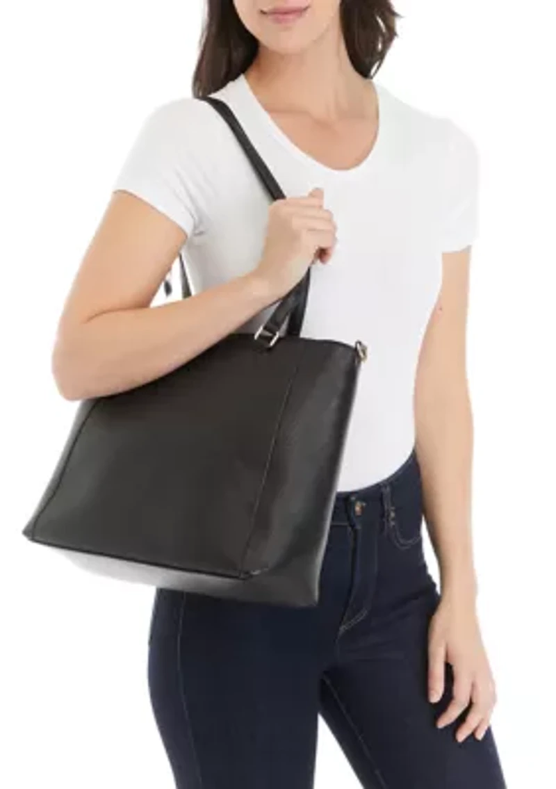 Pebble Multi Zip Tote