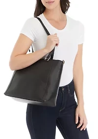 Pebble Multi Zip Tote