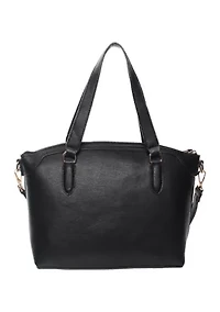 Mix Media Panel Satchel