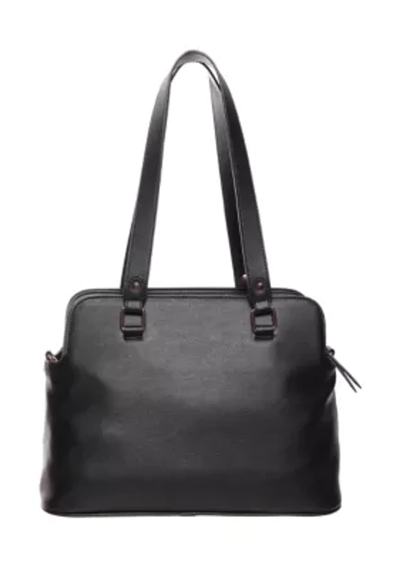 Mixed Media Satchel