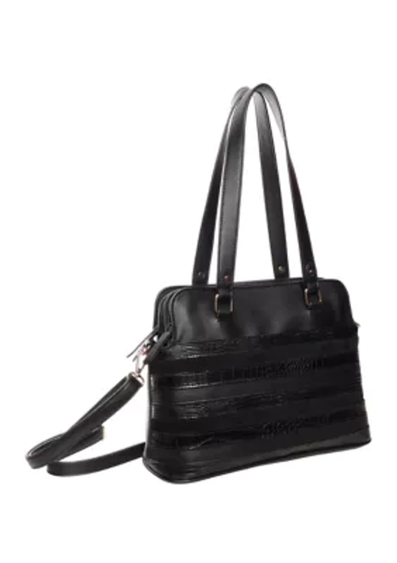 Mixed Media Satchel