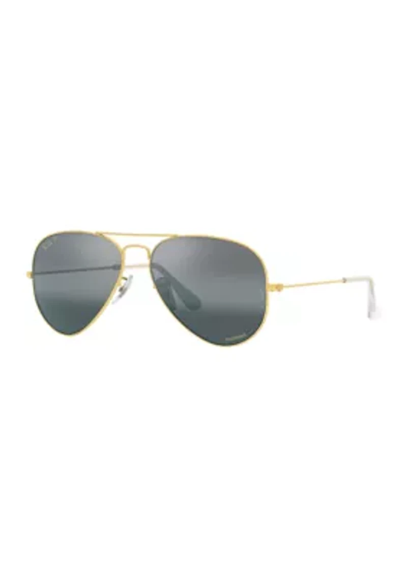 RB3025 Aviator Chromance Polarized Sunglasses