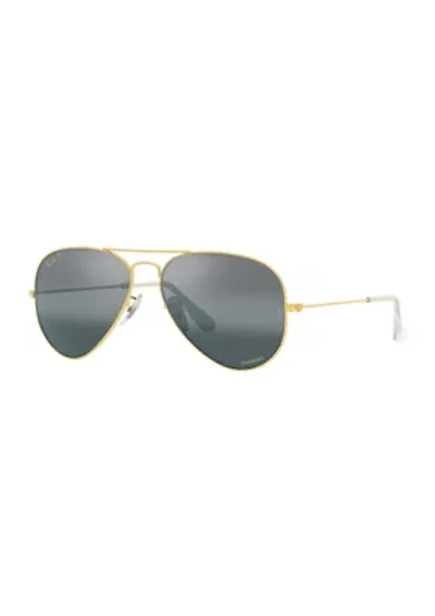 RB3025 Aviator Chromance Polarized Sunglasses