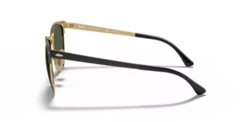 RB3716 Clubmaster Metal Polarized Sunglasses