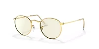 RB3447 Round Blue-Light Clear Evolve Sunglasses