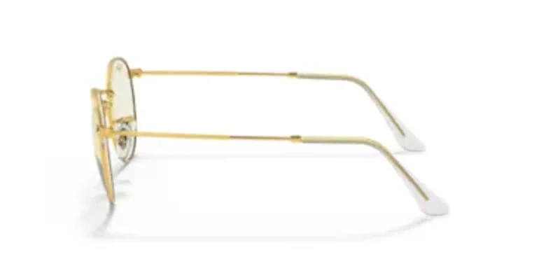 RB3447 Round Blue-Light Clear Evolve Sunglasses