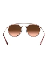 RB3647N Round Double Bridge Sunglasses