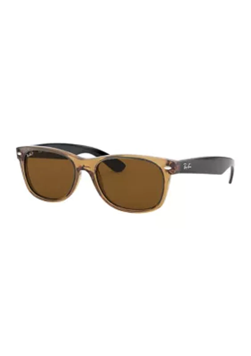 RB2132 New Wayfarer Bicolor Polarized Sunglasses