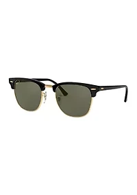 RB3016 Clubmaster Classic Polarized Sunglasses