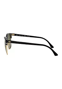 RB3016 Clubmaster Classic Polarized Sunglasses