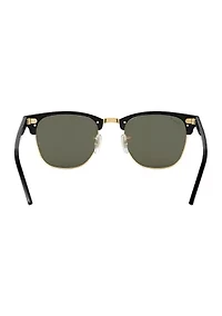 RB3016 Clubmaster Classic Polarized Sunglasses