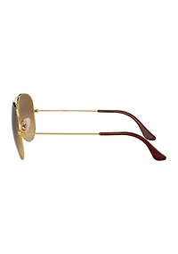 RB3025 Aviator Gradient Polarized Sunglasses