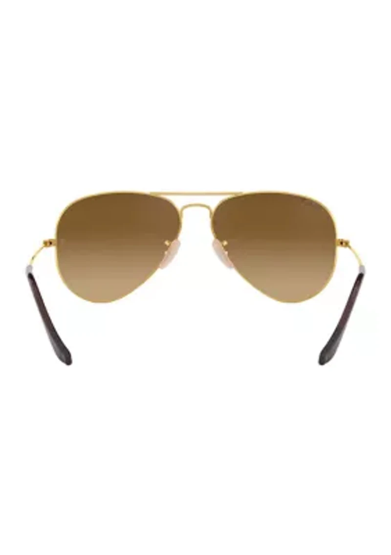 RB3025 Aviator Gradient Polarized Sunglasses