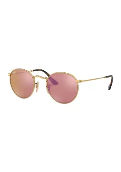 RB3447N Round Flat Lenses Sunglasses