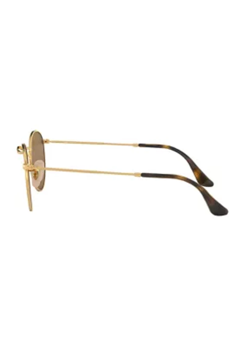RB3447N Round Flat Lenses Sunglasses