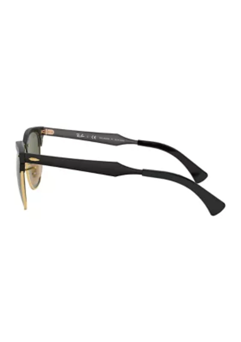 RB3507 Clubmaster Aluminum Polarized Sunglasses