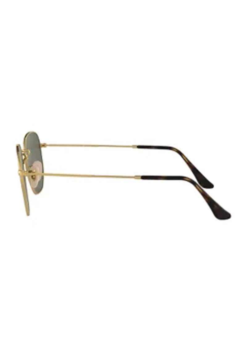 RB3548N Hexagonal Flat Lenses Polarized Sunglasses