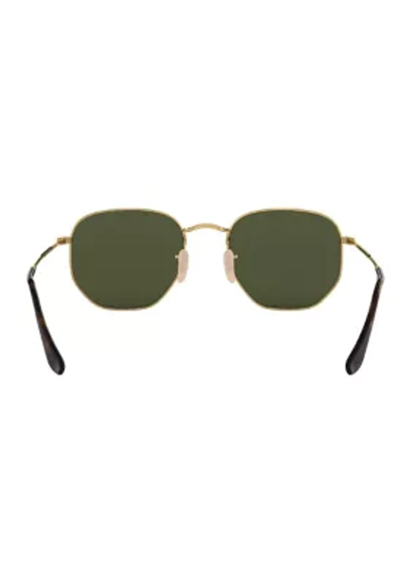 RB3548N Hexagonal Flat Lenses Polarized Sunglasses