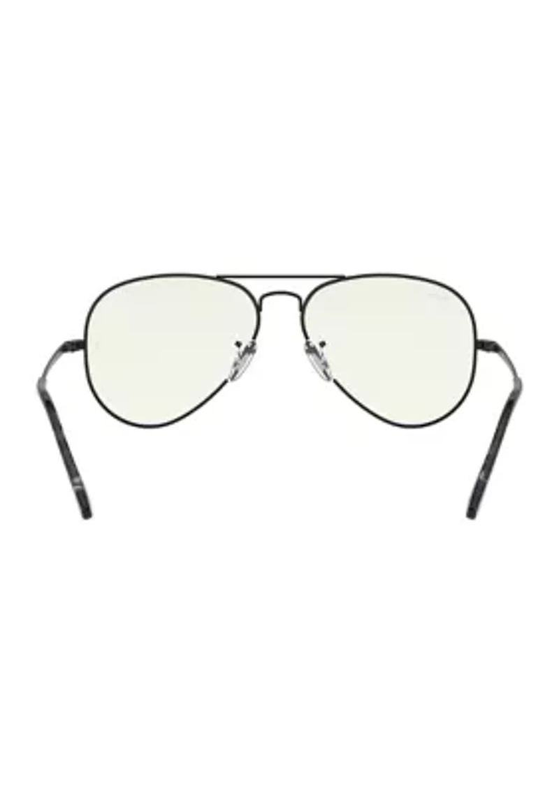 RB3689 Blue-Light Clear Sunglasses