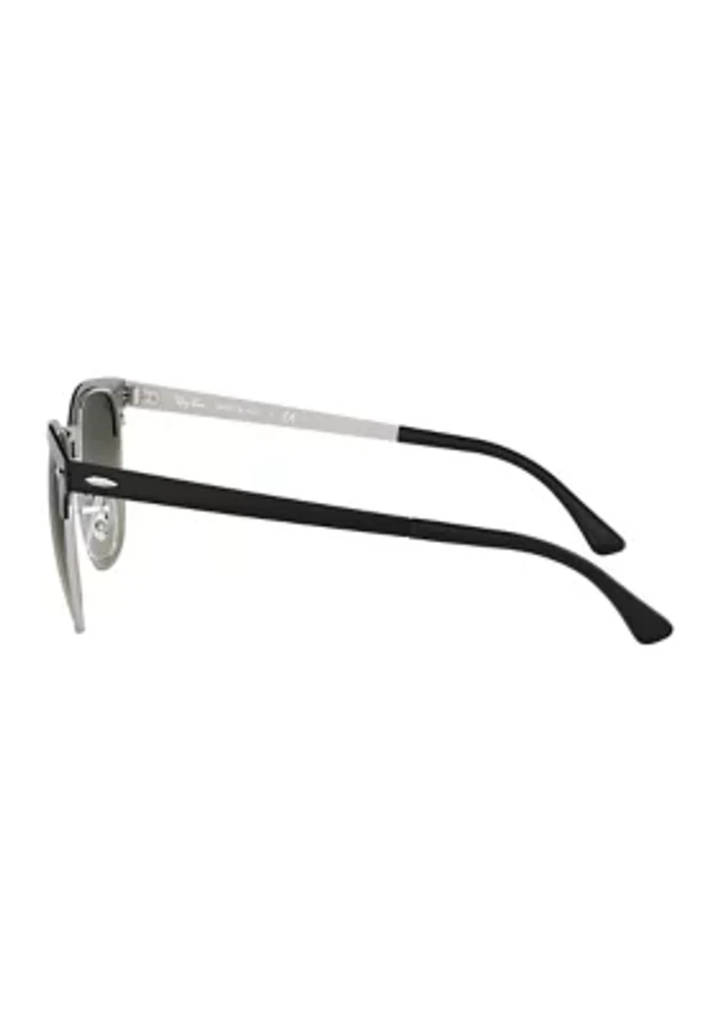 RB3716 Clubmaster Metal Sunglasses