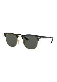 RB3716 Clubmaster Metal Polarized Sunglasses