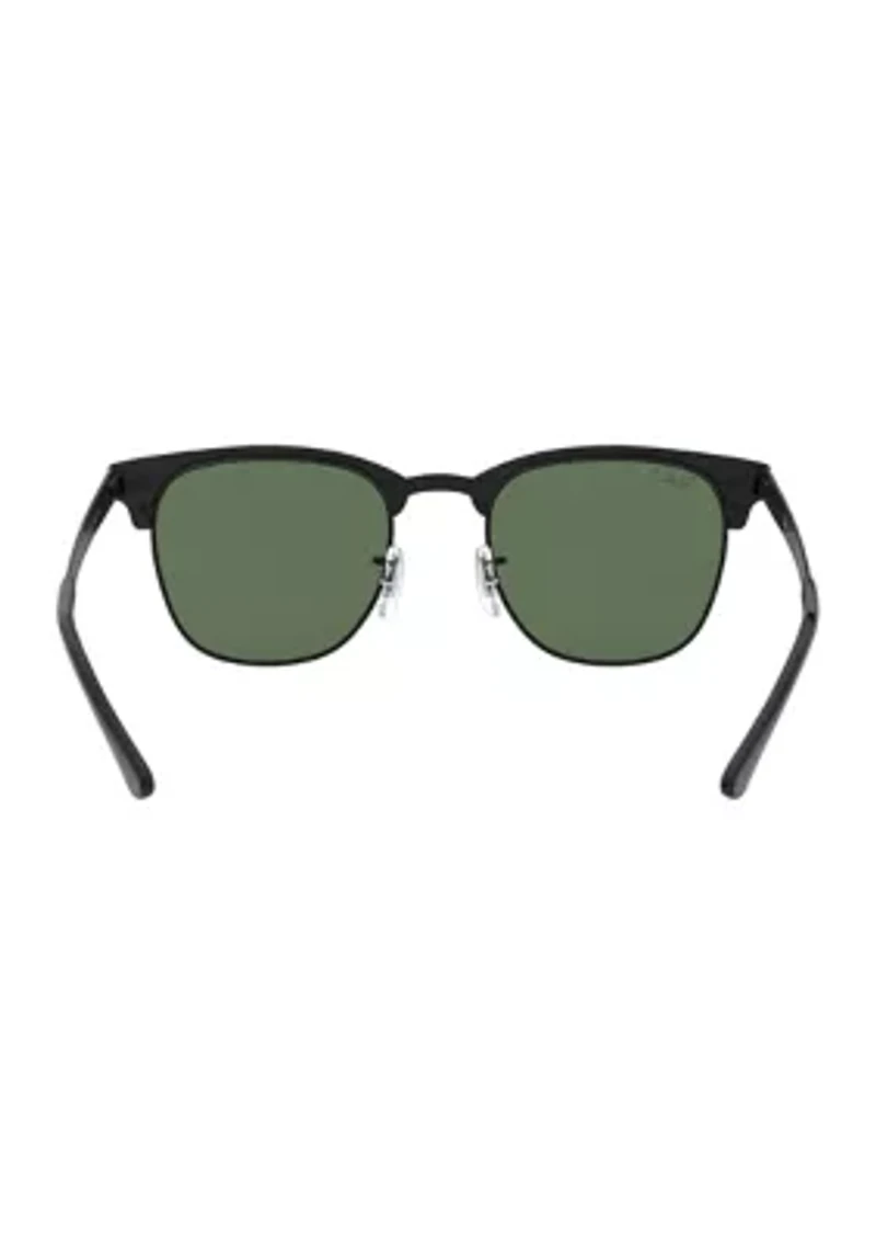 RB3716 Clubmaster Metal Polarized Sunglasses