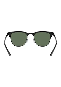 RB3716 Clubmaster Metal Polarized Sunglasses