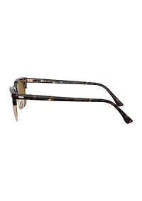 RB3916 Clubmaster Square Legend Gold Sunglasses