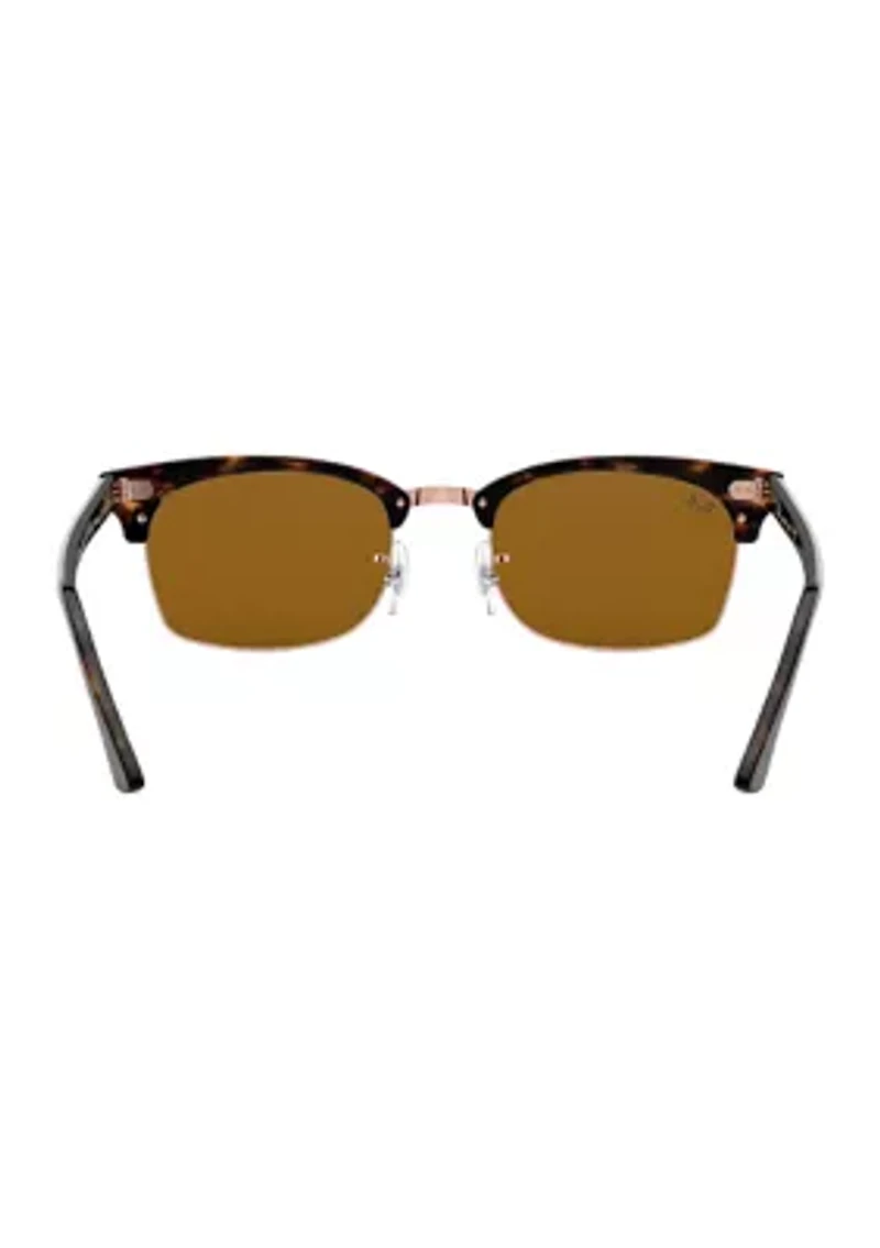 RB3916 Clubmaster Square Legend Gold Sunglasses