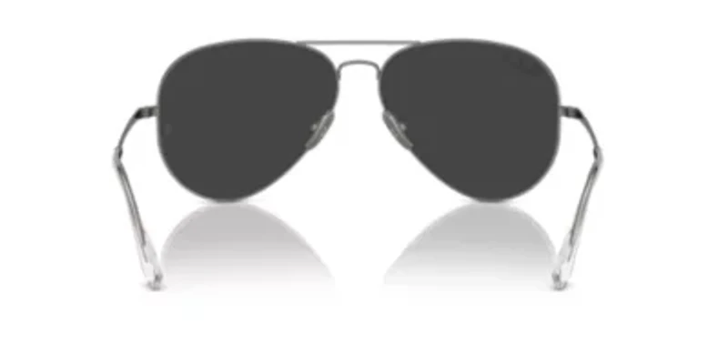 RB8089 Aviator Titanium Polarized Sunglasses