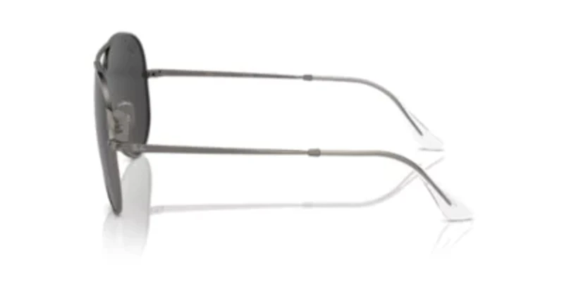 RB8089 Aviator Titanium Polarized Sunglasses