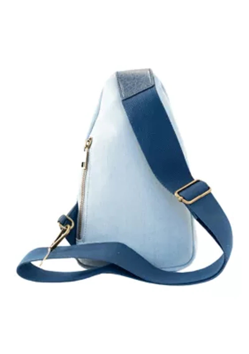 Sling Backpack with Webbing Strap